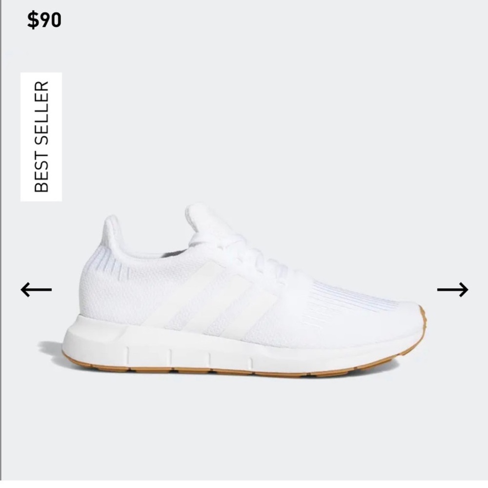 Adidas Swift Run 🤍 SZ 7 Big Kid